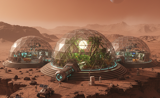 “Domos vivos para una vida sostenible.”