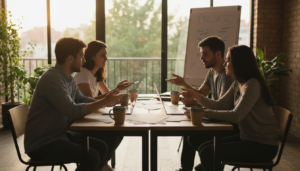 Grupo organiza um hackathon com foco em sustentabilidade em um espaço de coworking