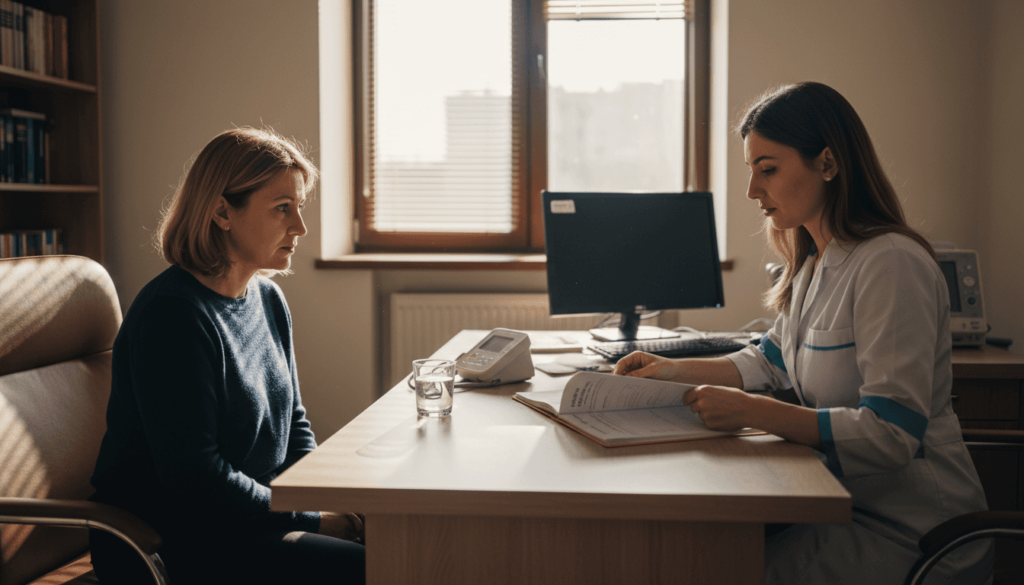 Docente acompañando a sus alumnos en el desarrollo de prototipos sostenibles