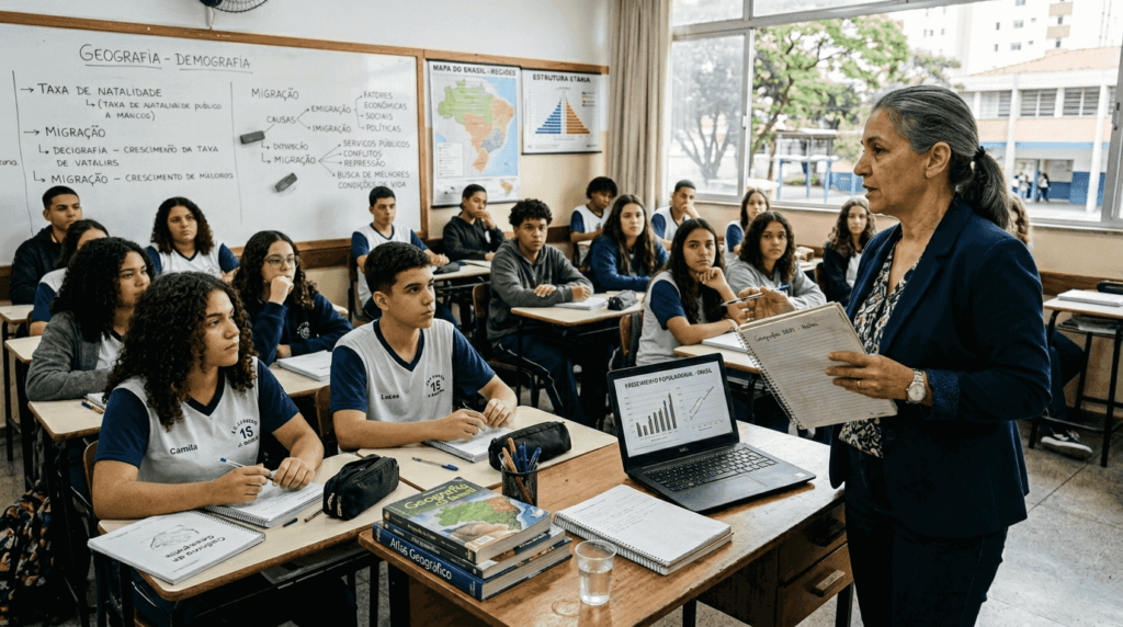 Professora incorpora inteligência artificial nas atividades em sala de aula