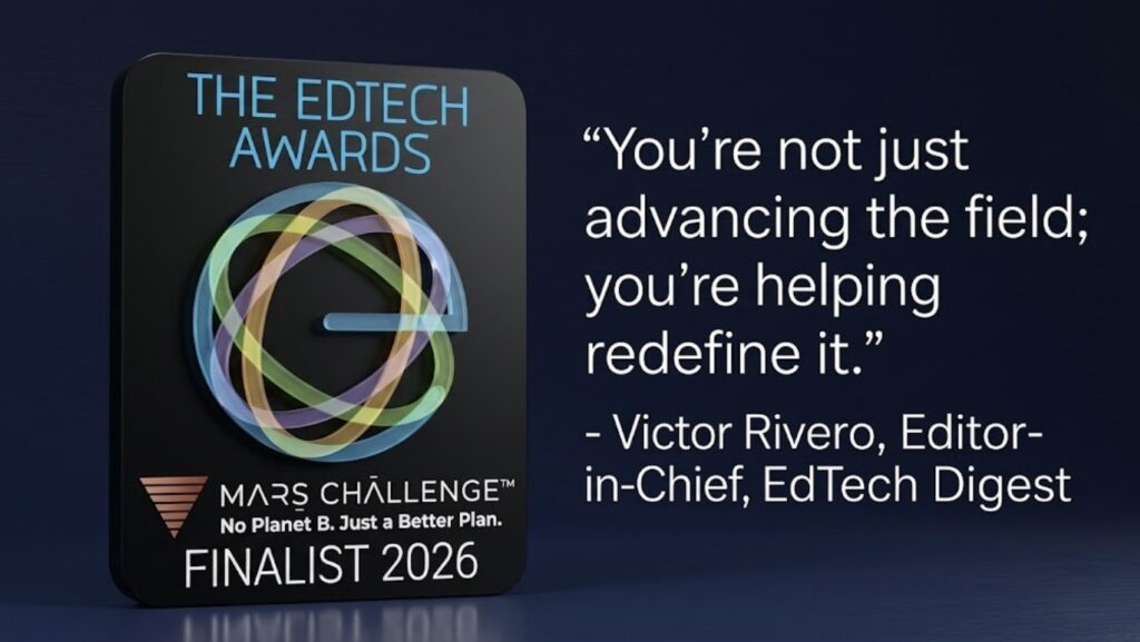 Mars Challenge, finalista en los EdTech Trendsetter Awards 2026